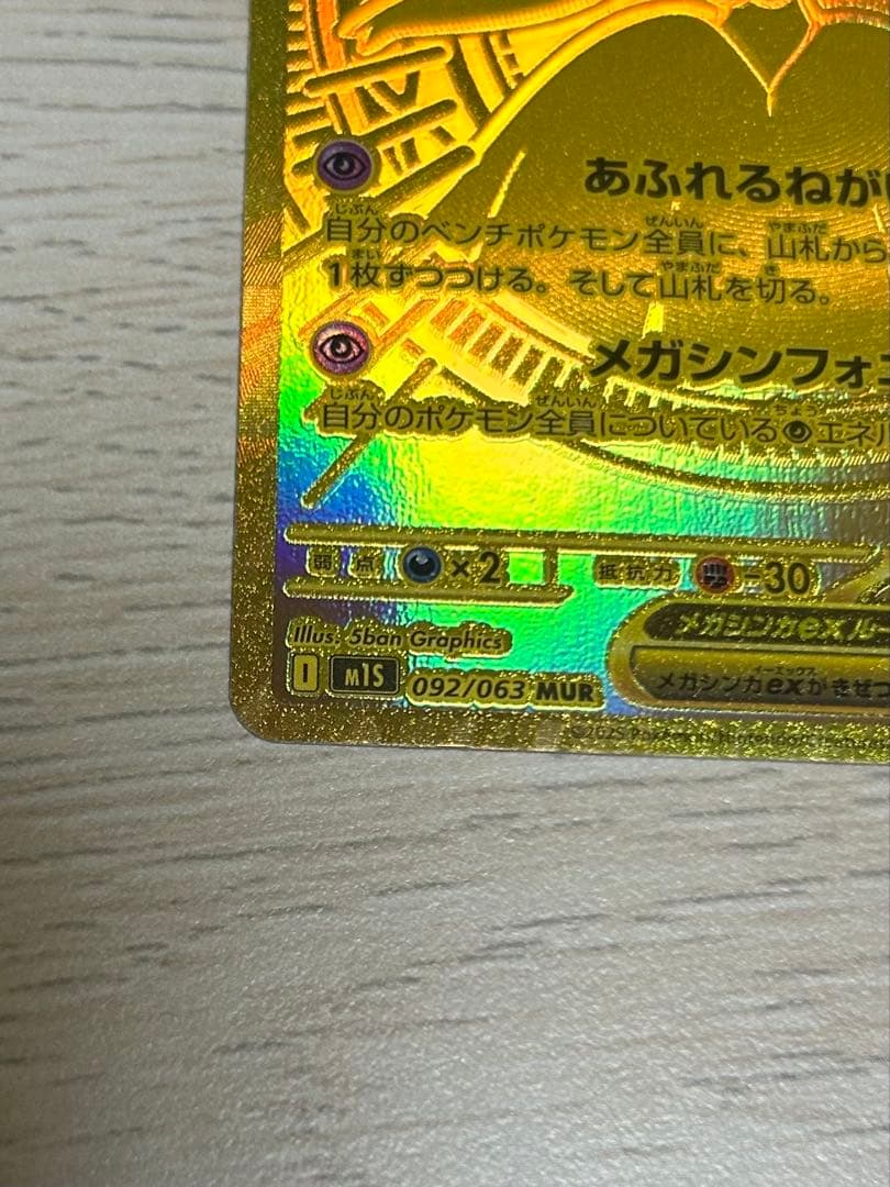 【早い者勝ち】　メガサーナイトex mur ローダー付き