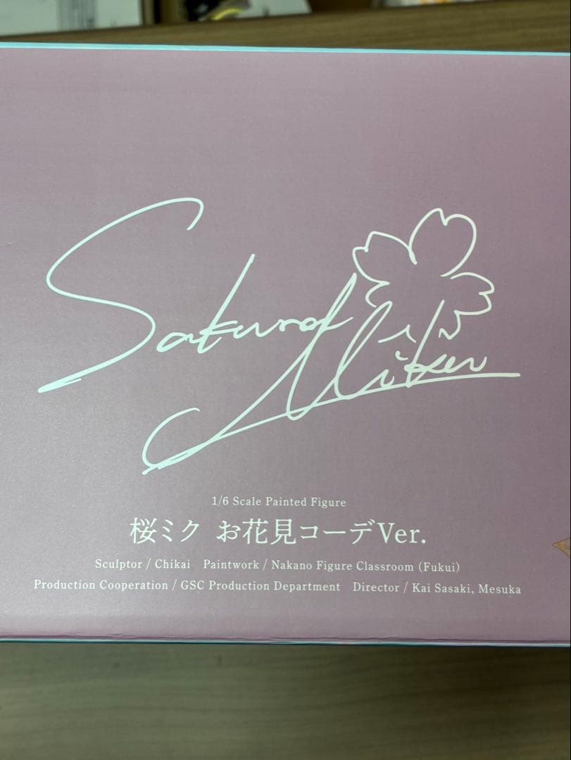 ホ*ト様 桜ミク お花見コーデVer. 1/6スケールフィギュア