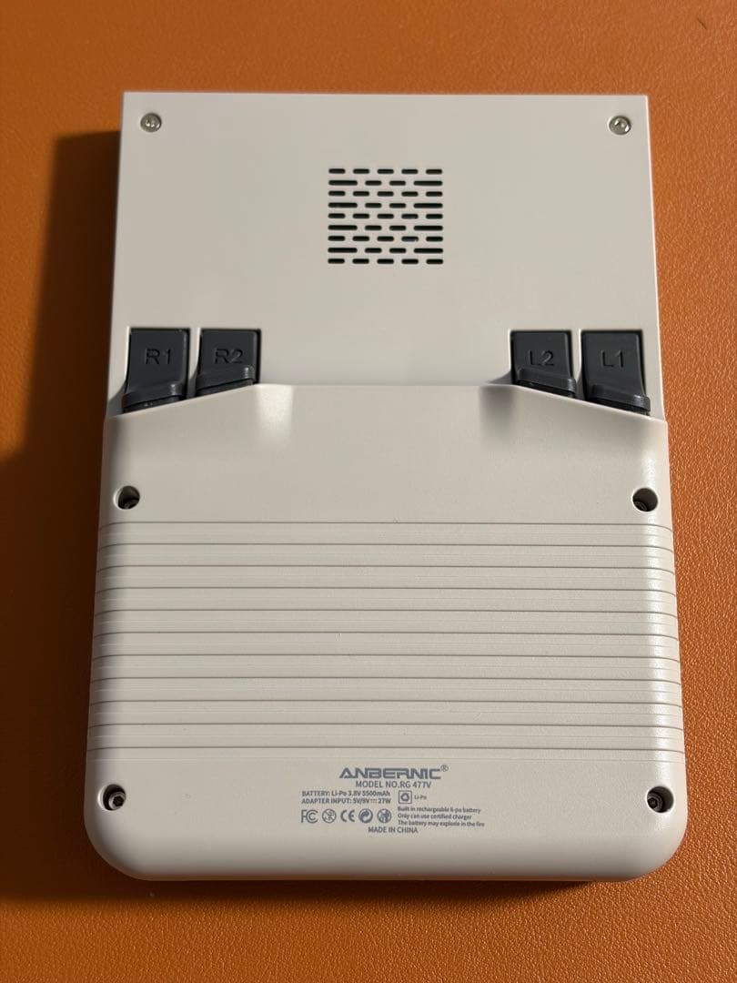 その他 ANBERNIC RG477V Retro Gray 8GB + 128GB