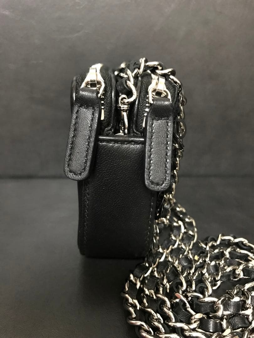 美品⭐︎ シャネル CHANEL スパンコール　ミニ チェーンショルダー　ココ