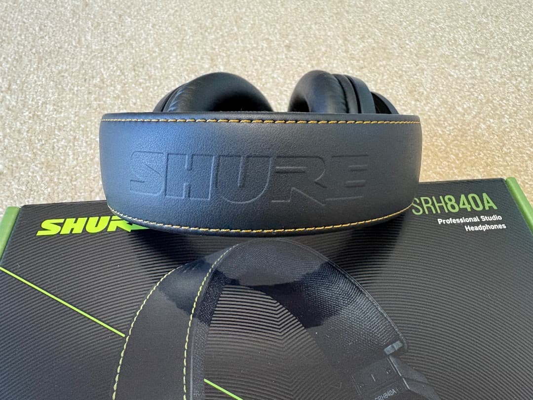 SHURE シュア SRH840A 【SRH840A-A】ヘッドホン 有線