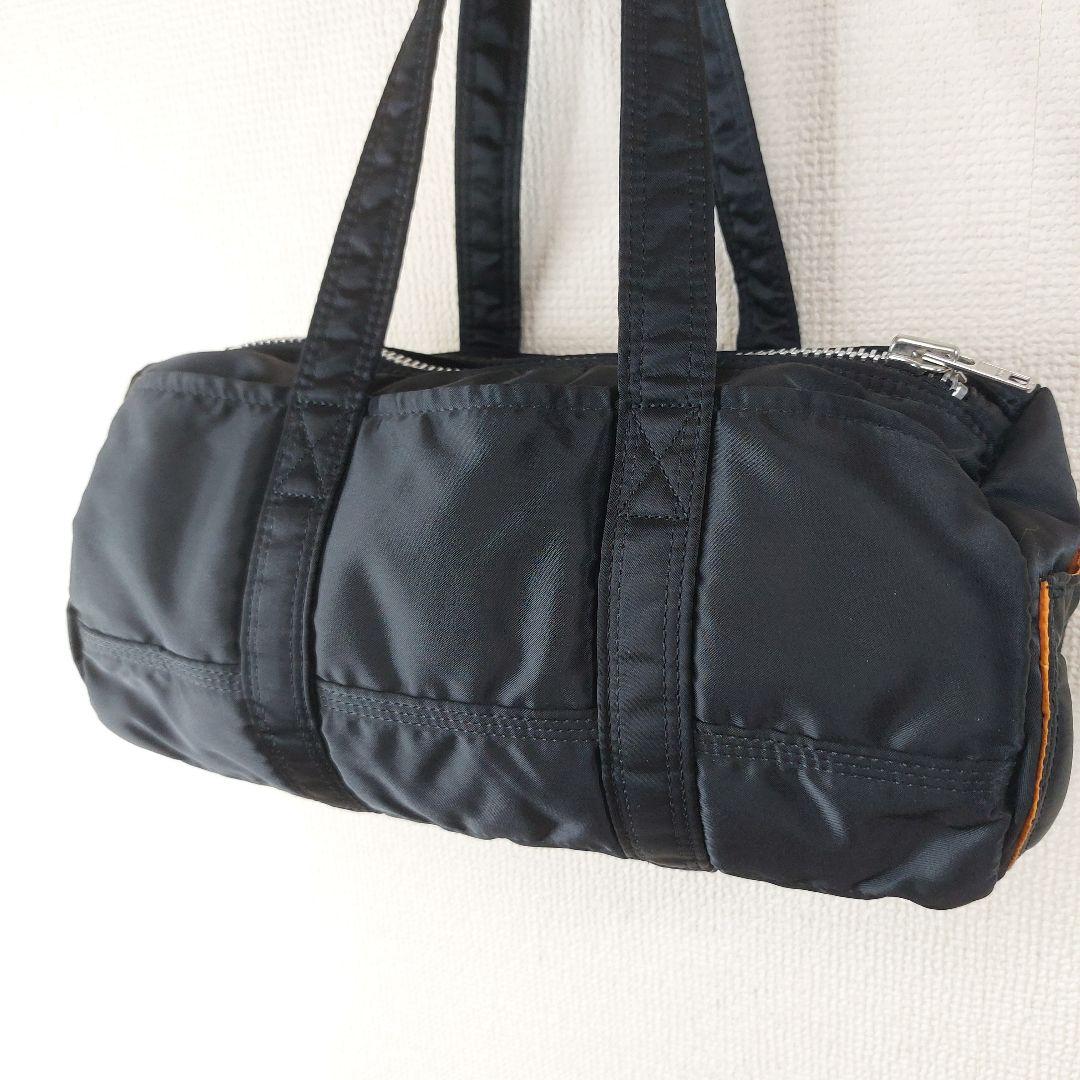 【大人気】　PORTER　ポーター　ミニドラムバッグ　S　タンカー　黒　廃番