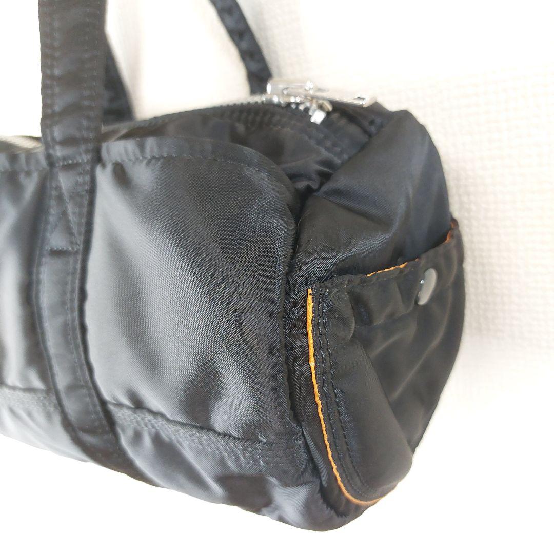 【大人気】　PORTER　ポーター　ミニドラムバッグ　S　タンカー　黒　廃番