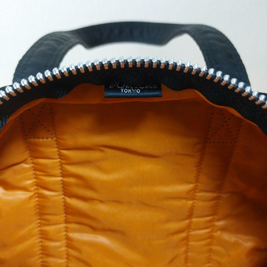 【大人気】　PORTER　ポーター　ミニドラムバッグ　S　タンカー　黒　廃番