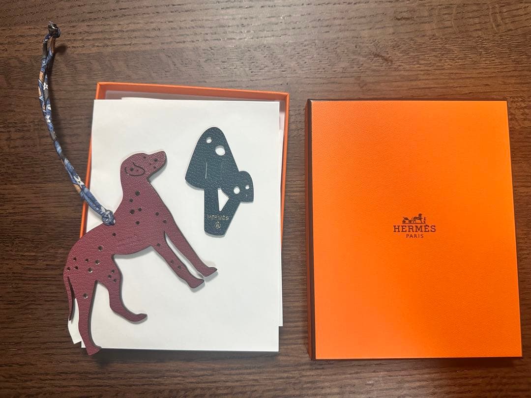 値下げ依頼可※HERMES プティアッシュチャーム　ダルメシアン