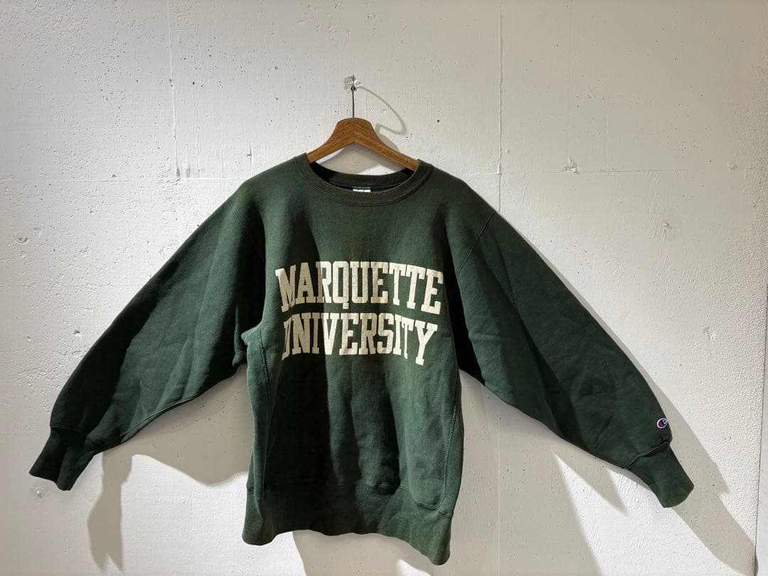 Champion90s MARQUETTE UNIVERSITYリバースウィーブ