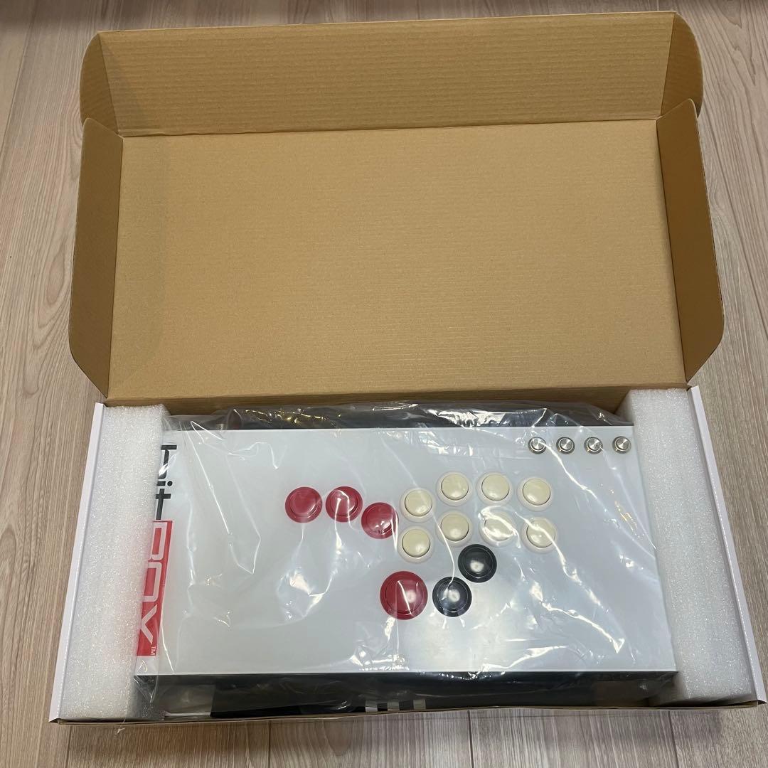 【基盤交換・ボタン増設済み】HITBOX社製レバーレスアーケードコントローラー