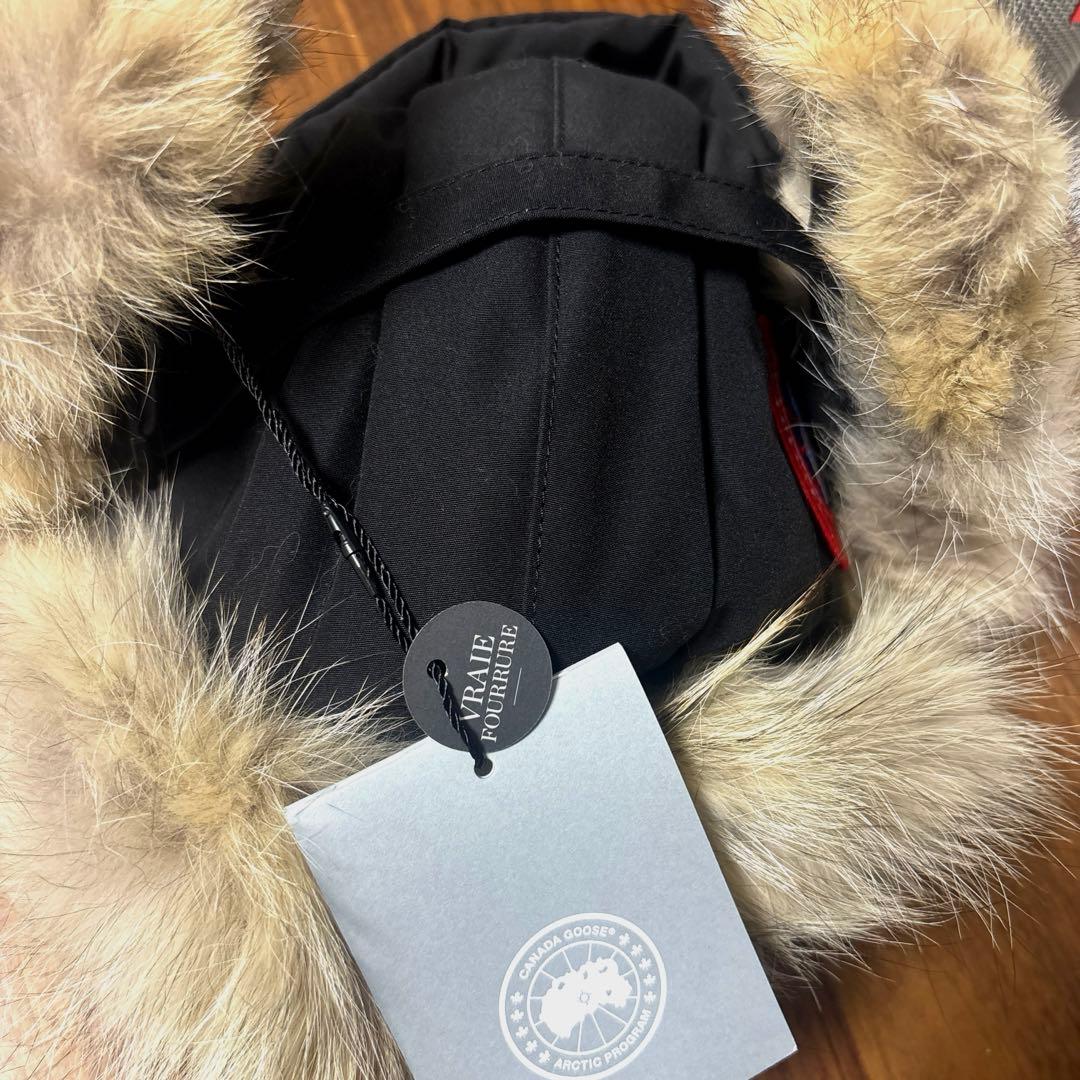 明日値段戻します【新品未使用品】カナダグース　パイロットハット（フライトキャップ