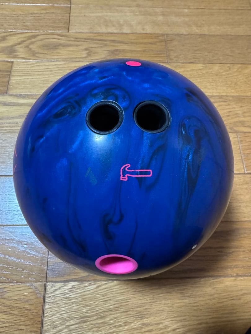 BLACK WIDOW マニア　15ポンド　ボウリングボール　シャミー付き