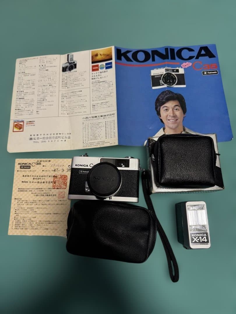 KONICA C35 X14 カメラ　フラッシュ