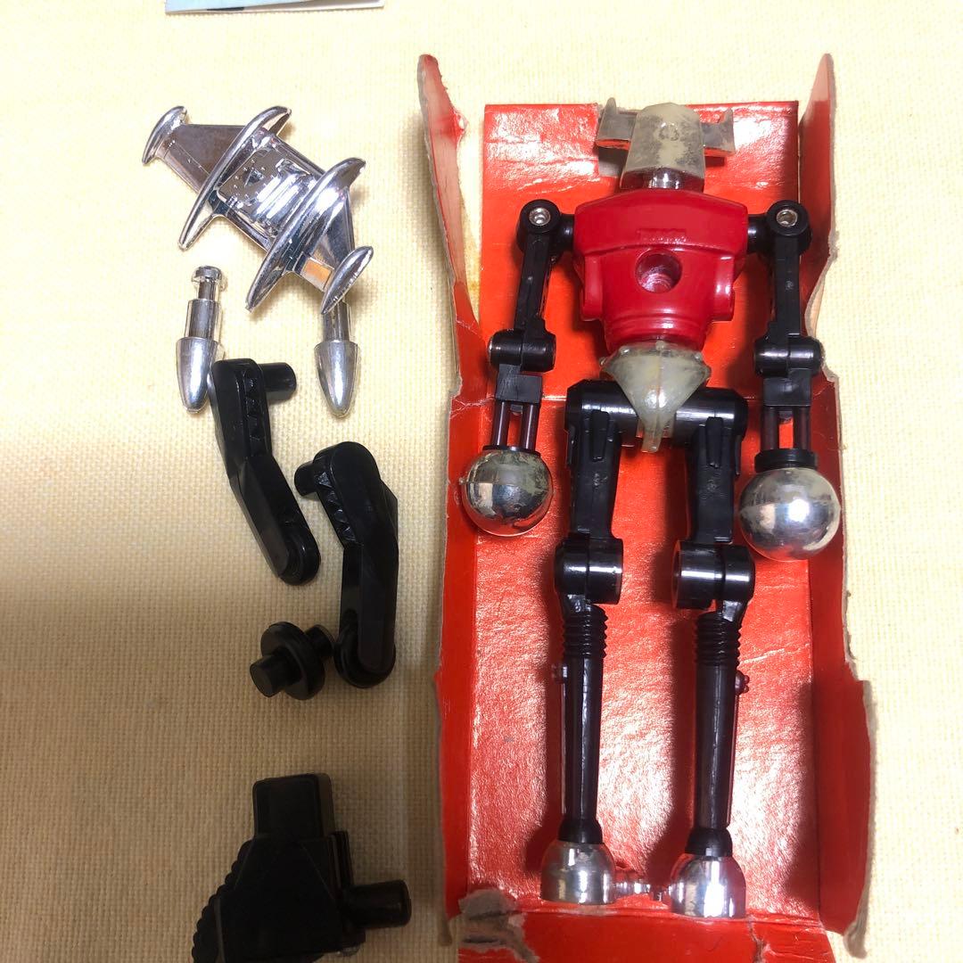 （ジャンク）ミクロマン　アクロイヤー　レッドスター　シルバースター　ブルースター