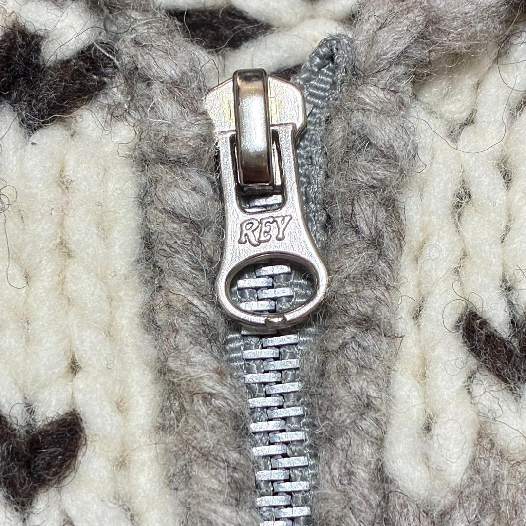 【美品】Ron Herman カウチンニット 星 フラミンゴ S