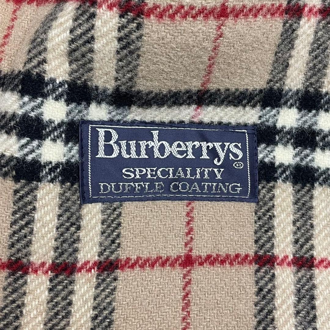 美品 BURBERRY バーバリー ノバチェック ダッフルコート
