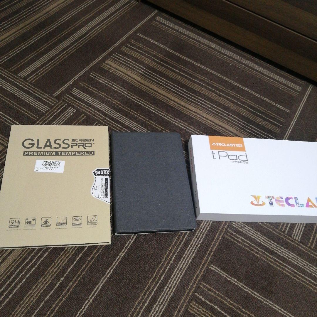 【新品同様】【3点セット】TECLAST P30T＋ケース＋ガラスフィルム