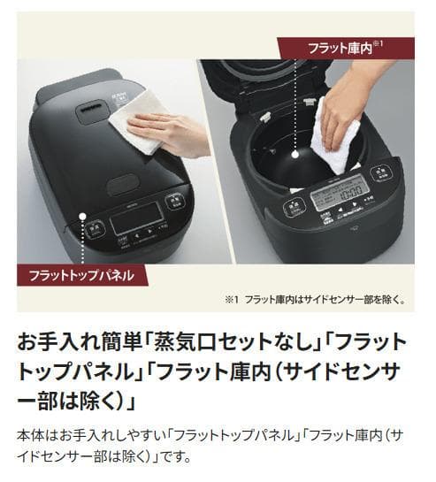 新品未使用 象印 圧力IH炊飯ジャー 豪熱大火力 5.5合炊き スレートブラック