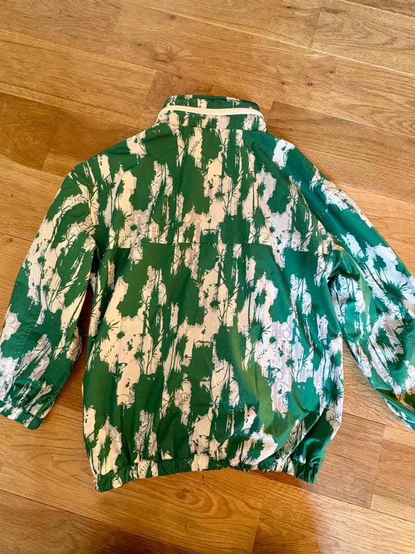 美品　Dior 緑と白のナイロンジャケット　110 120