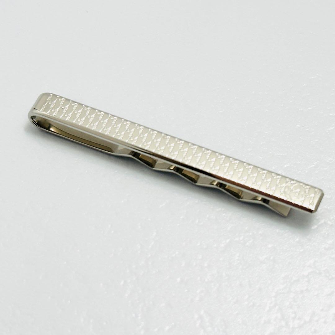 MONTBLANK　モンブラン　ロゴ　モノグラム　シルバー　ネクタイピン