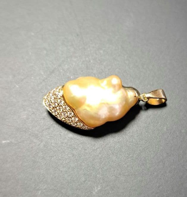 【美品】ネックレス(バロックパール)