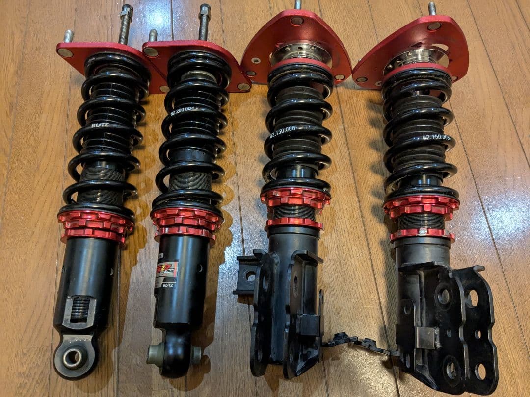 【固着.抜け無しチェック済み!!】86/BRZ 車高調 BLITZ ZZ-R