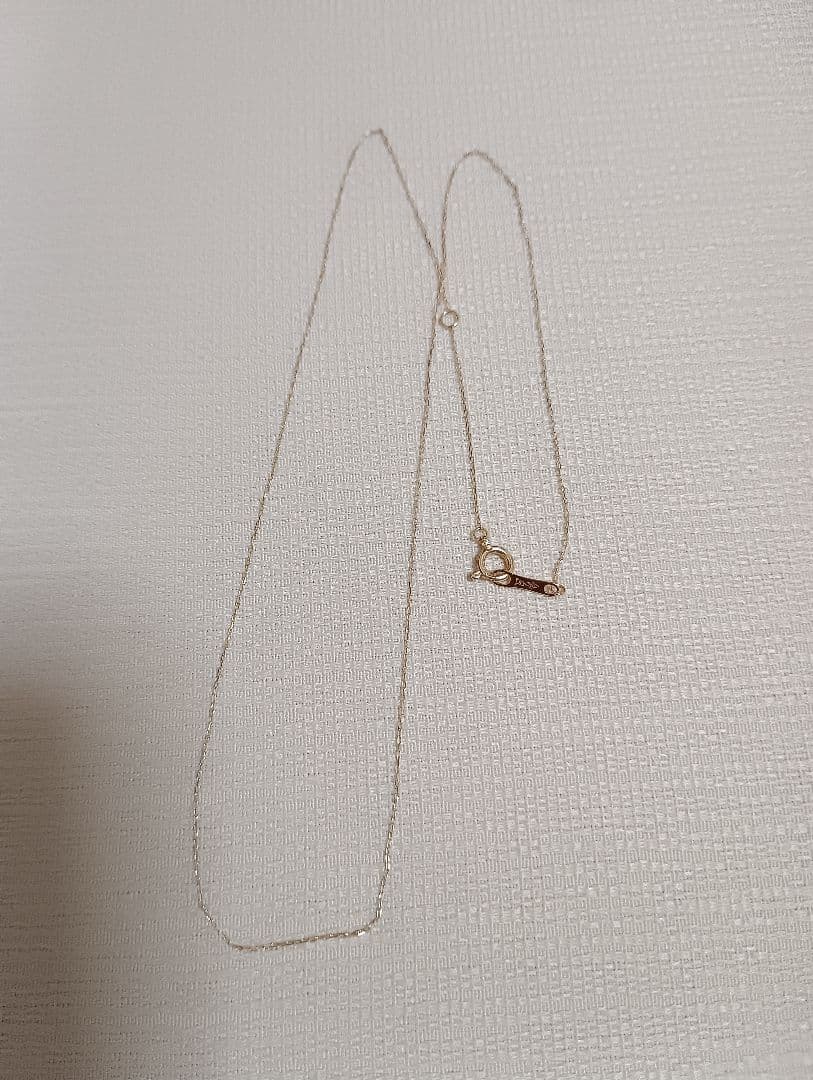 K18　ネックレス　YG　イエローゴールド　アズキチェーン　新品未使用