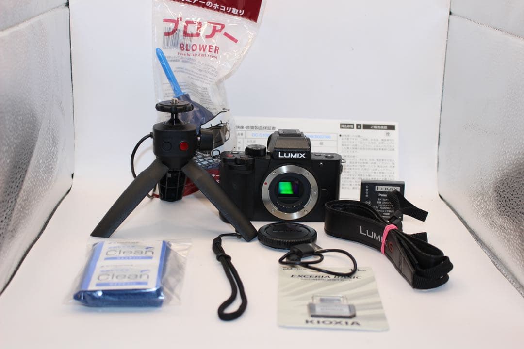 ★ショット数739回未使用級★LUMIX DC-G100 ボディ　グリップ付き