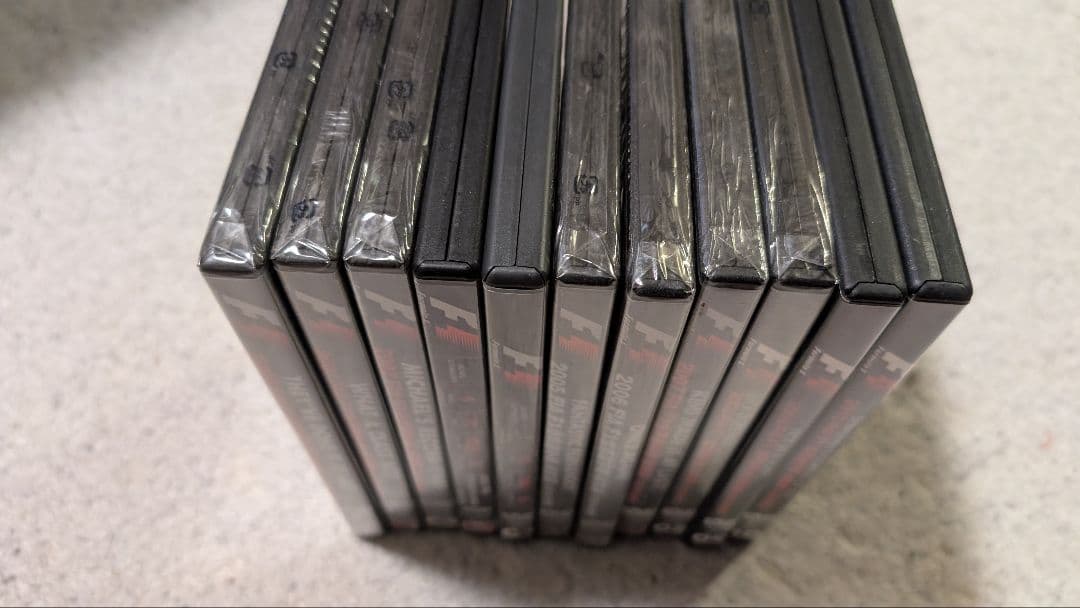 【新品未開封他】F1世界選手権総集編2000年〜2010年(新品7枚＋α)DVD