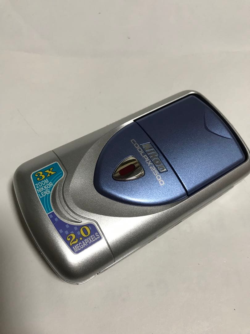 【美品/動作品】Nikon CoolPix E2500 バッテリー 充電器CF付