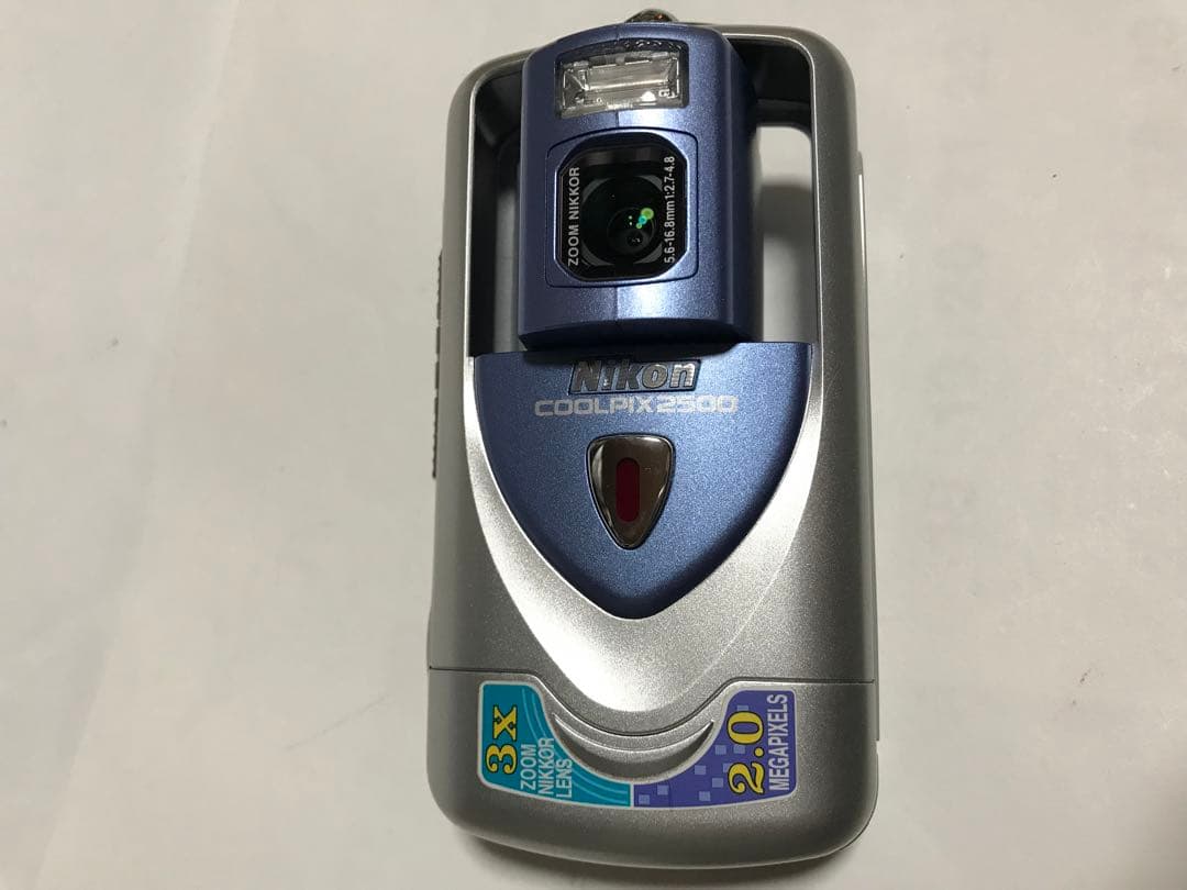 【美品/動作品】Nikon CoolPix E2500 バッテリー 充電器CF付