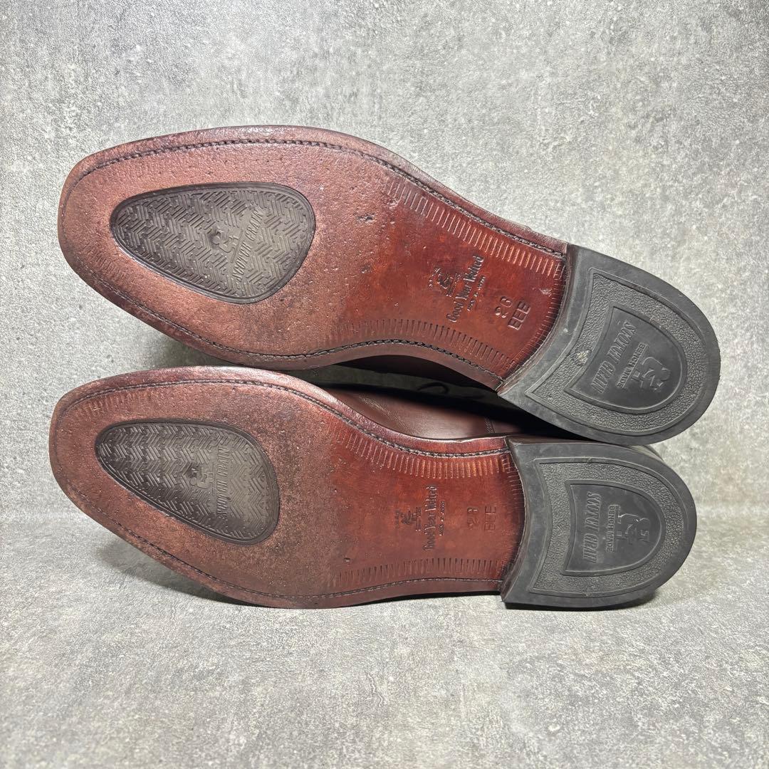 【極美品】スコッチグレイン ストレートチップ 3526 レザー 26cm