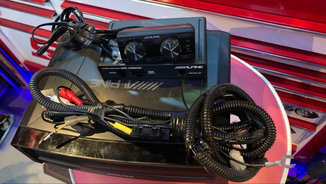 ALPINE SWE-1200 サブウーファー 2026 1月31取外アルパイン