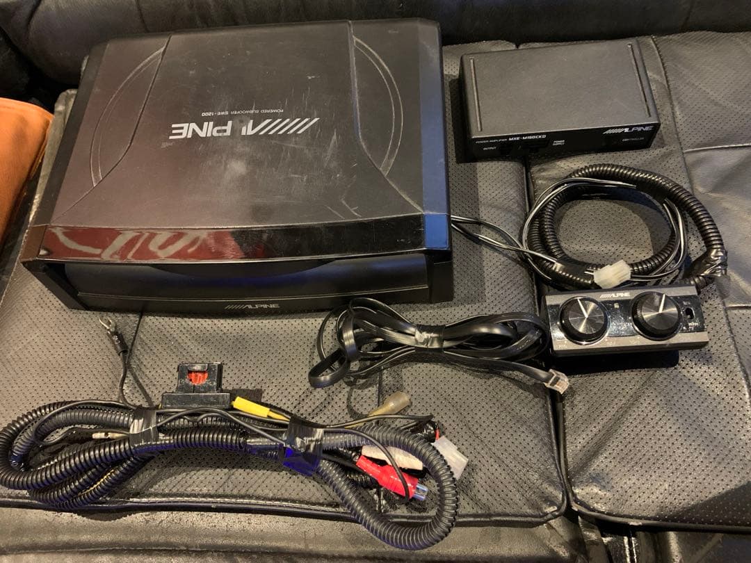 ALPINE SWE-1200 サブウーファー 2026 1月31取外アルパイン