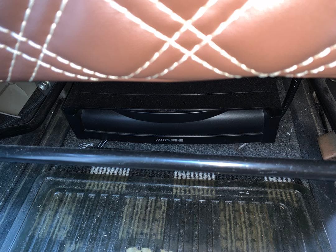 ALPINE SWE-1200 サブウーファー 2026 1月31取外アルパイン