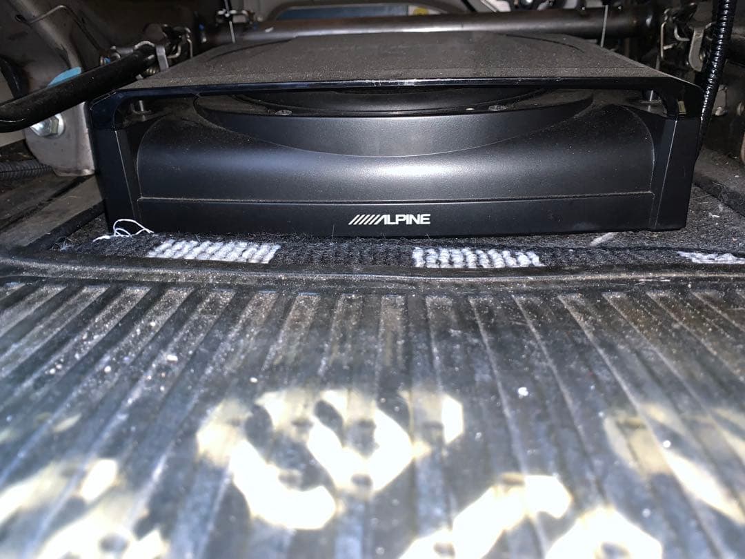 ALPINE SWE-1200 サブウーファー 2026 1月31取外アルパイン