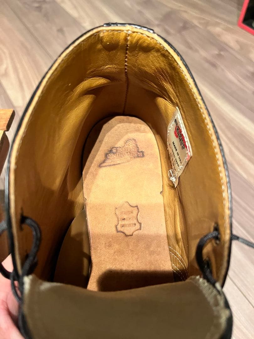 ※美品【レッドウイング】ポストマンチャッカ REDWING 9196