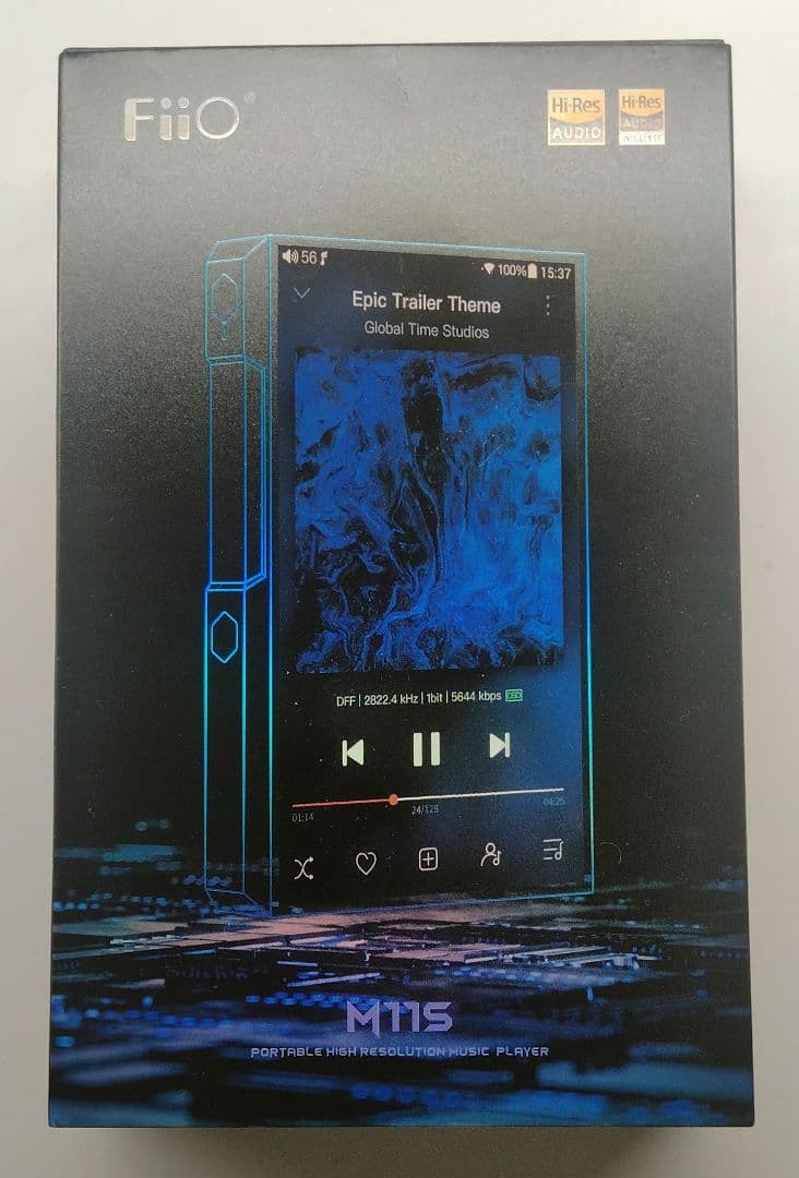 【極美品】FiiO M11S DAP 純正PUレザーケース mSD 256GB付