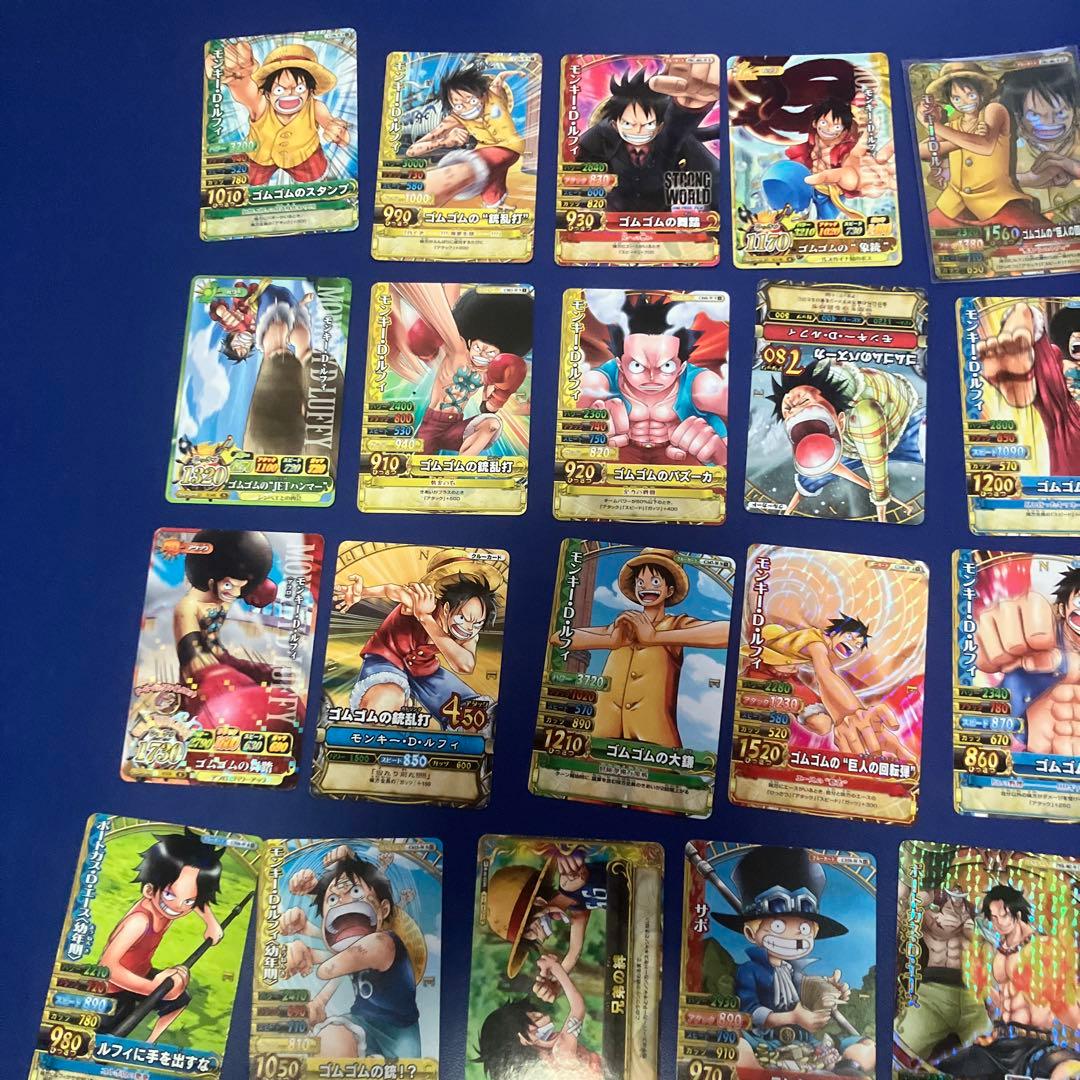 大量ワンピースベリーマッチ　まとめ売り ワンピーベリーマッチ　カードダス　ルフィ