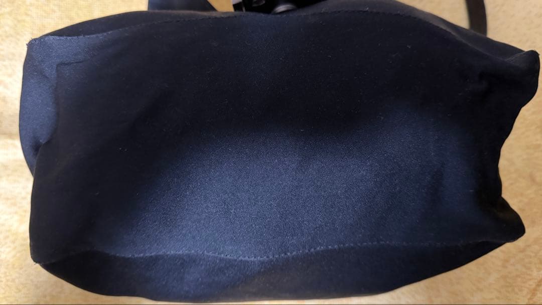 美品フェンディ　マンマバケット　コットンジャージー　ショルダーバッグブラック　黒