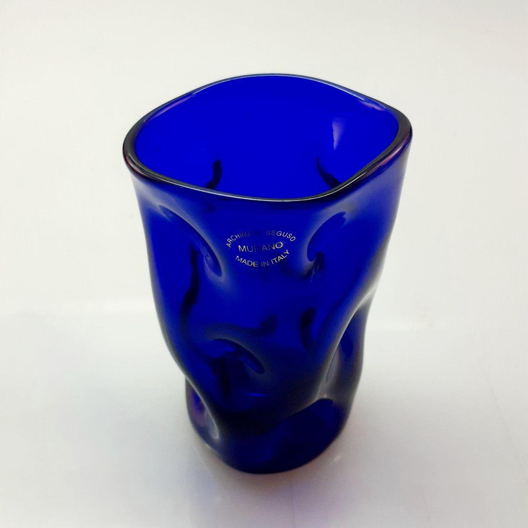 MURANO ARCHIMEDE SEGUSO ムラノ ブルー グラス