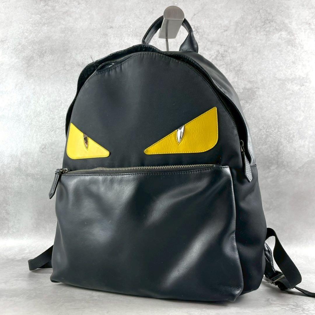 FENDI バグズアイ リュック モンスター バックパック フェンディ ブラック