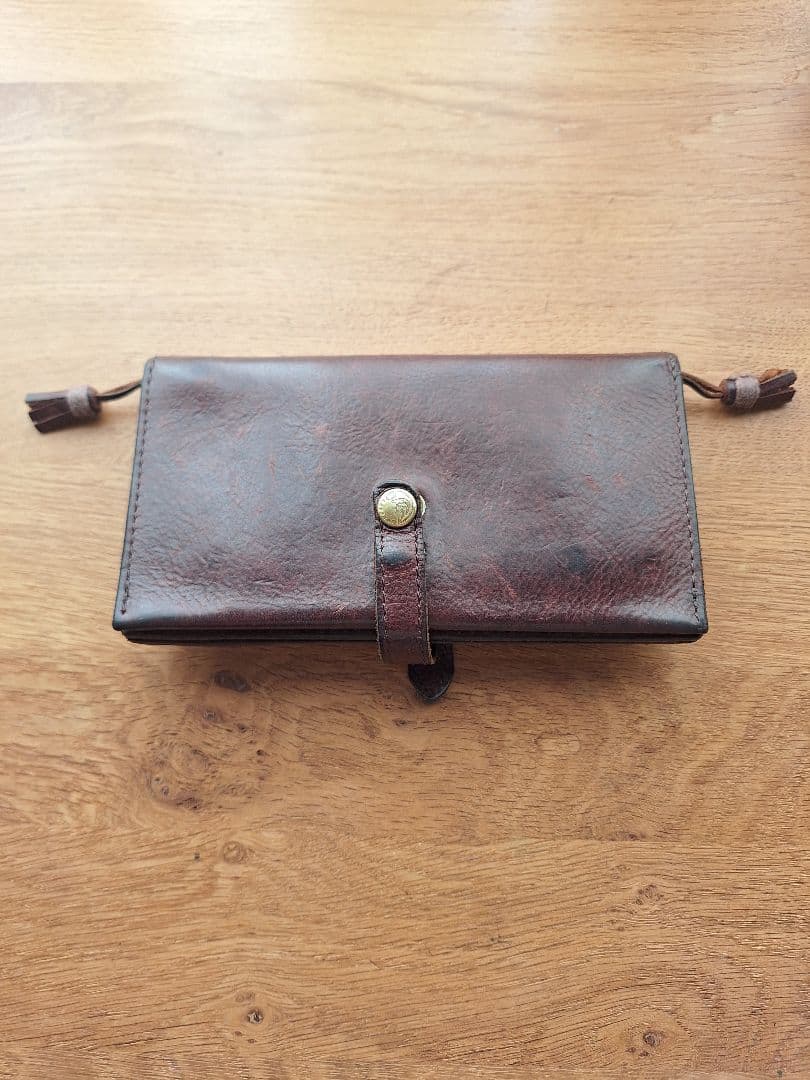 最終価格【状態良いです⠀】オールドマンズテーラー レザー長財布・半年使用