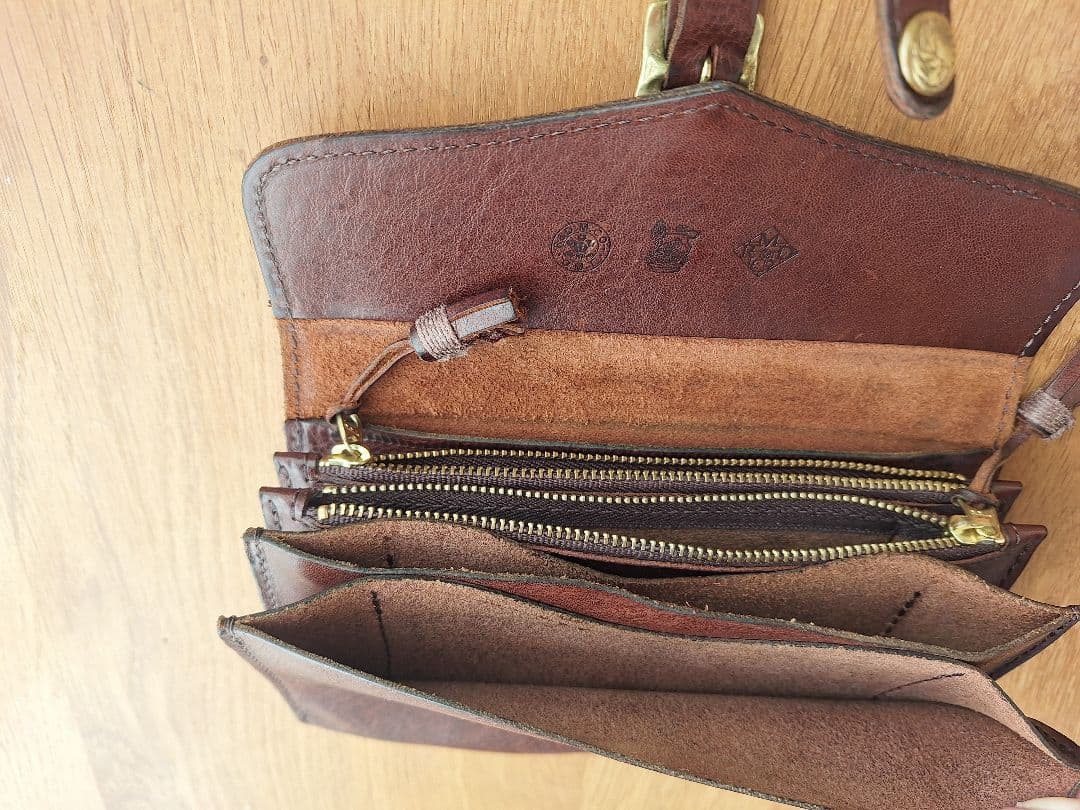 最終価格【状態良いです⠀】オールドマンズテーラー レザー長財布・半年使用