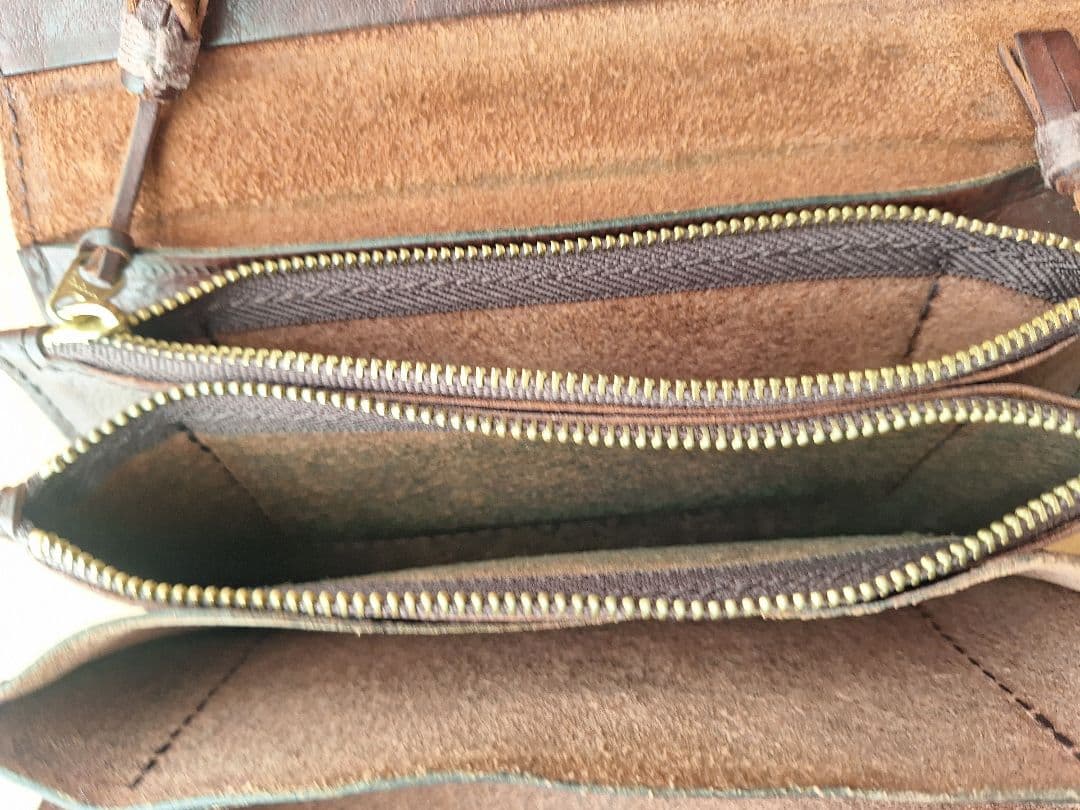 最終価格【状態良いです⠀】オールドマンズテーラー レザー長財布・半年使用