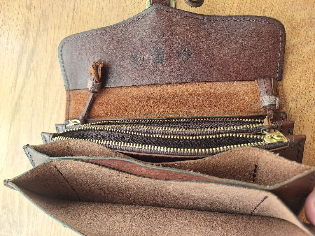 最終価格【状態良いです⠀】オールドマンズテーラー レザー長財布・半年使用
