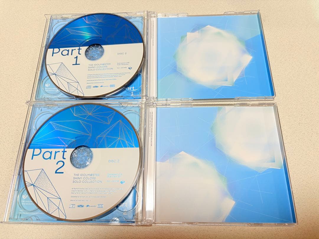 シャニマス Over the prism ソロコレ 会場限定CD Part1〜4