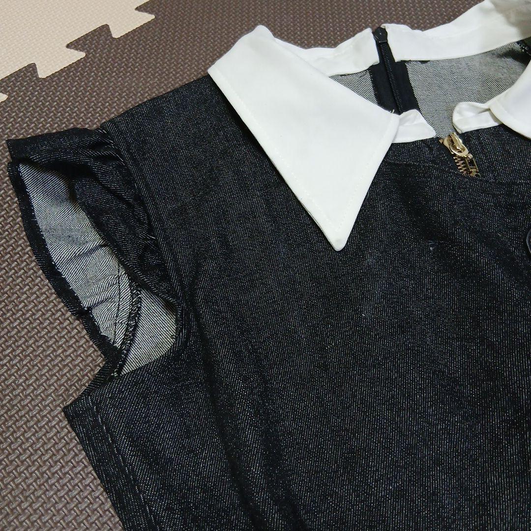 RANDY ランディ アシンメトリー　デニムワンピース　M