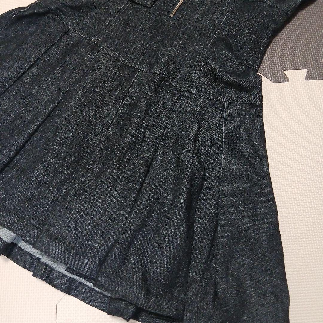 RANDY ランディ アシンメトリー　デニムワンピース　M