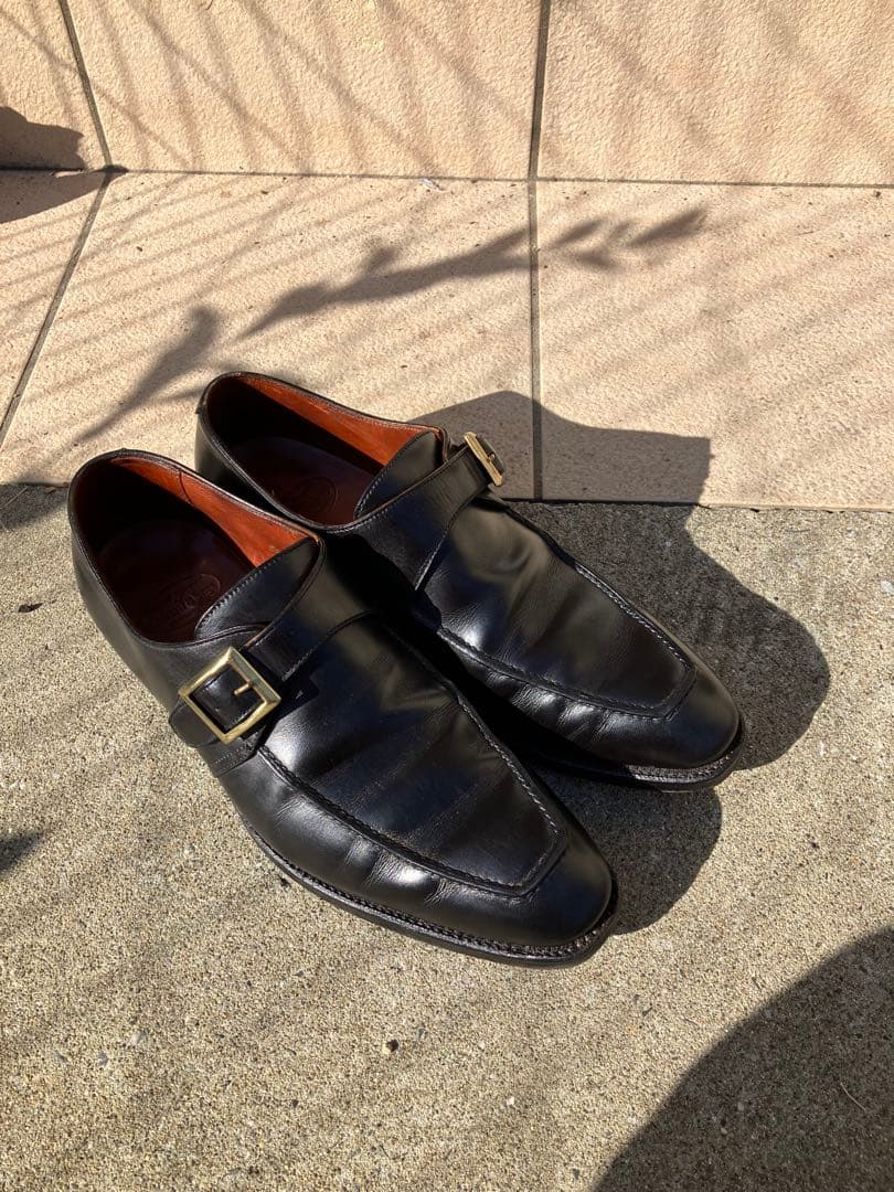 Crockett&Jones シングルモンク6 1/2 クロケット&ジョーンズ