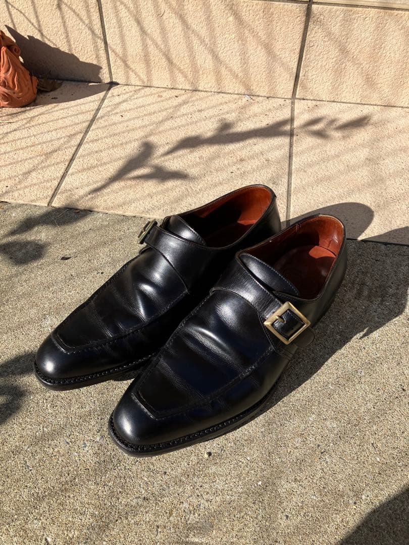 Crockett&Jones シングルモンク6 1/2 クロケット&ジョーンズ