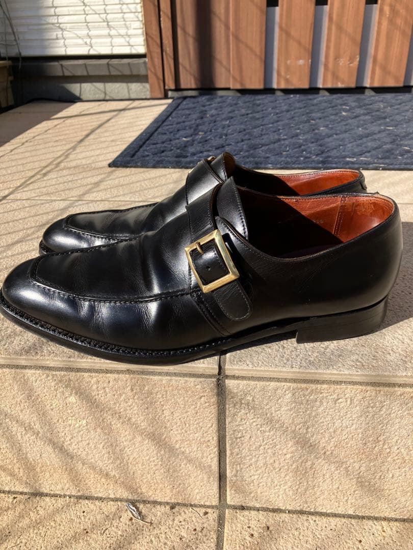 Crockett&Jones シングルモンク6 1/2 クロケット&ジョーンズ