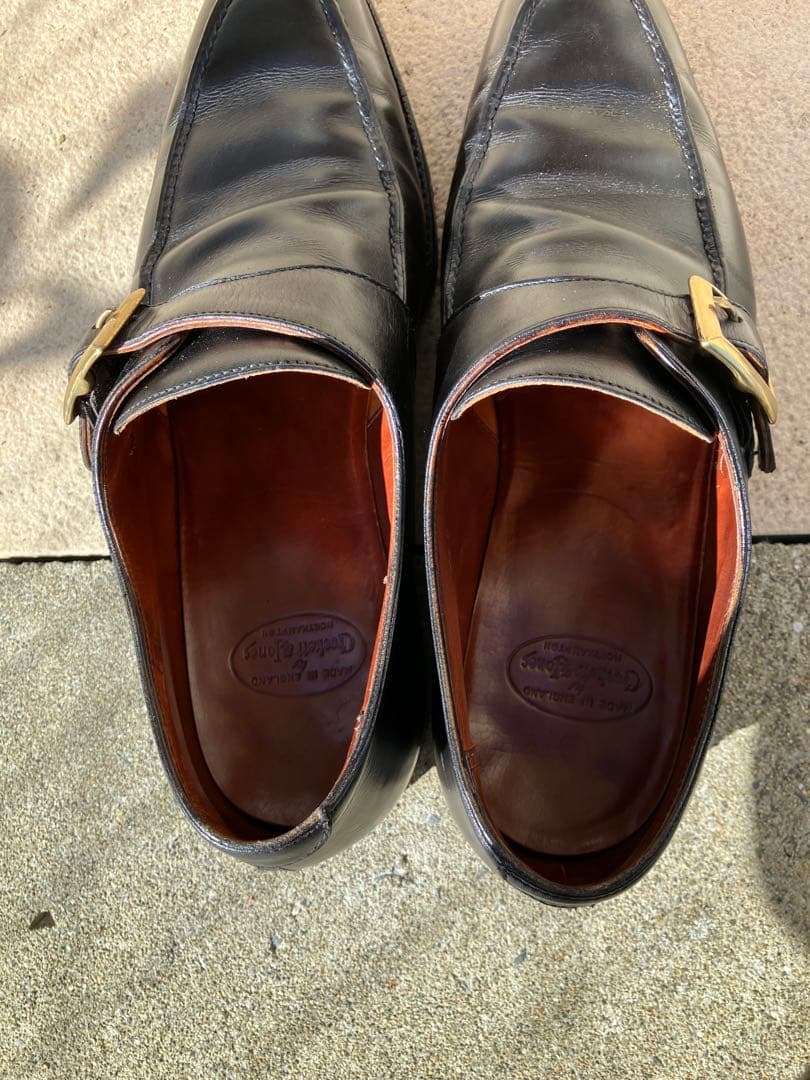 Crockett&Jones シングルモンク6 1/2 クロケット&ジョーンズ